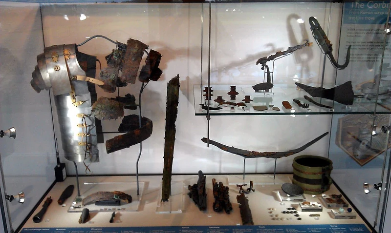 Plate armour from the Corbridge Hoard